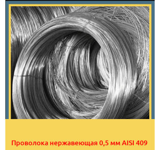 Проволока нержавеющая 0,5 мм AISI 409 в Кызылорде