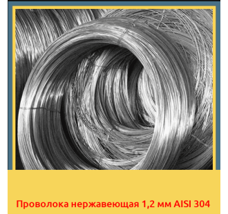 Проволока нержавеющая 1,2 мм AISI 304 в Кызылорде