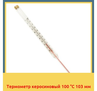 Термометр керосиновый 100 °С 103 мм в Кызылорде