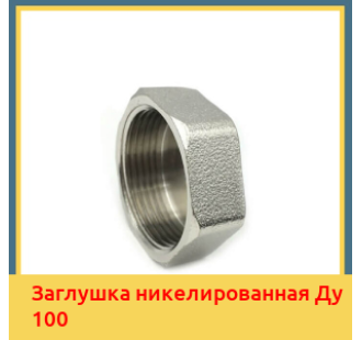 Заглушка никелированная Ду 100 в Кызылорде