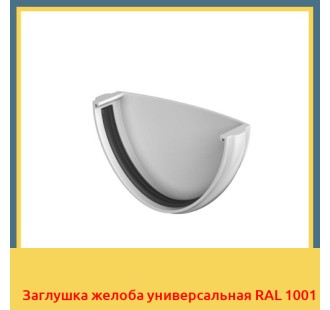 Заглушка желоба универсальная RAL 1001 в Кызылорде